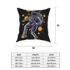 Cushion/Decorative Pillow BTC Crypto Basketball In Space Throw Case Size 30 40 45 50 Coussin DIY Printed Cool For Sofa Decor