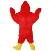 Fabrik-Direktverkauf Red Eagle Bird Maskottchenkostüme für Erwachsene Zirkus Weihnachten Halloween Outfit Kostümanzug