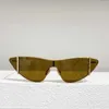 Óculos de sol Novo luxuoso óculos de sol fashion ladies Triângulo completo SL 536 Modelo