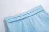 Kleidungssets Blau Niedliche Baby-Jungen-Outfits Plissee-Boutique-Sets für KleinkinderKleidung