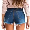 Summer Woman's cargo jeans Pants Retro Raw Denim Shorts Hot Pants Trend Jeans for Women Breeches Overalls Vintage