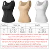 Damesvormers Camisole Body Shaper Women Opgevuld Shapewear Compressie shirt met pads taille trainer buik afslank tanktops naadloze cors