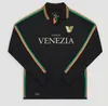 23 24 Venezia FC Soccer Jerseys pre match home Black Away White Third 4th Red ARAMU FORTE Venice 2023 2024 BUSIO Football Shirts 3rd Adukt Kids Kit Uniforms LONG SLEEVE