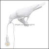 Wall Lamp Home Deco El Supplies Garden Italian Seletti Bird Resin Animal Nordic Living Room Decor Light Fixture Drop Delivery 2021 B0Cly