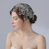 Nowe luksusowe opaski do włosów ślubne pozostawia tiaras Headpieces na biżuterię ślubną urodziny przyjęcie kryształy głowy korony Klejnoty ślubne Brides Jewellries