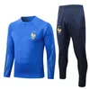 2022-23 Euro Engeland Frankrijk voetbal Tracksuit Jong Memphis de Ligt Men Football Training Pak Virgil Promes Sporting Mens Sweat TRA197C