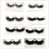 Valse Wimpers Natuurlijke/Lange Glitter ShimmeryButterfly Trending 25mm Handgemaakte Volledige Strip Faux Mink Wimpers Met Vlinders