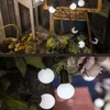 15M USB LED Globe Festoon Bulwa Outdoor Fairy String Lamp Lampa Garden Patio Patio Dekoracja przyjęcia 220V 110V