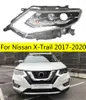 2PCS LED Headlights For Nissan X-Trail 20 17-20 20 Car Lights Angel Eyes Xenon HID KIT Fog Lights Daytime Running Light