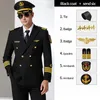 Herenpakken Blazers Beiying Sailor Uniform Suit mannelijke jachtkapitein Performance Jacket Eigendom Image Post Concierge Suitmen's