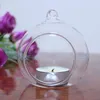 glass ball candle holders