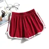 Sports shorts women summer casual wear three-quarter pants Korean fashion yoga beach candy color 220509