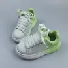 Unisexe Gradient K Designer Qualité Enfants Basketball Garçons Et Filles Chaussures Jeu Royal Baskets Rose Bleu Gris Fluorescent Vert Chaussure De Bébé Avec Taille 26-35