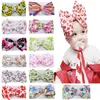 Newborn Hair Large Bow Headwrap Children's Headdress Wild Band Elastic Headband Baby Girls Infant Bows Turban YF0047