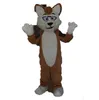 Stage Fursuit Wolf Dog Mascot Costuums Carnival Hallowen Gifts Unisex volwassenen Fancy Party Games Outfit Holiday Celebration Catoon Character Outfits