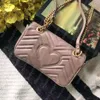 5amarmont Matelasse Mini Bag designer axelväskor för kvinnor topp hanterar väska messenger väska lyxvåg sacoche klaff mode satchel hjärta 446744 lady crossbody