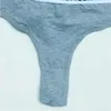 Slip da donna Cotone Donna Mutandine Lettere a tesa larga Intimo stampato Bikini Perizoma Perizoma T-back Slip Donna Donna T