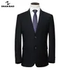 Shan Bao 6XL 7XL 8XL 8XL Overdize Business Casual Gentleman costume Jacket Spring Wedding Banquet Marque Costume Jacket 220409