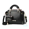 Bolsos de noche Bolso de mujer lindo gato con monedero Moda All-match Hombro Borla Messenger Bag Bolsos femeninos Sac A Main