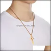 Pendentif Colliers Pendentifs Bijoux En Acier Inoxydable Baseball Croix Collier Pour Femmes Et Hommes Bible Verset Christian Religion Cadeau Drop Deli