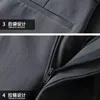 Мужские костюмы Blazers Черный костюм Брюки Мужчины Корейский стиль Урезанный гарем Slim Fit Тонкие тощие брюки Свободные Бизнес Повседневная Мужское Платье Серый