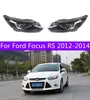 Bilar Styling strålkastare för Ford Focus 2012-2014 RS Modifierade strålkastare Ersättning LED Running Light Angel Eyes Front Fog Lights