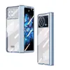 Pl￤tering av tydliga fall f￶r Vivo X Fold Plus Case Glass Film Sk￤rmskydd Transparent g￥ngj￤rn Skyddsskydd