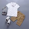 BibiCola Summer Boys Set di abbigliamento Abbigliamento per bambini Kids Fashion T merda Pantaloncini di jeans 2 pezzi Tute Tute di cotone 220620