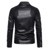 Men Faux Leather Jacket Motorfiets Autumn Mens Jackets White Jaqueta de Couro Masculina Outparty Male Pu Coats 5xl 220810