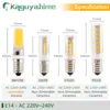 Kaguyahime 5/LOT LED G9 G4 E14 Lampe ampoule Dimmable ampoule 3 w 5 w 9 w AC 220 V DC 12 V SMD2835 COB G4 LED G9 Lampe Remplacer Halogène H220428
