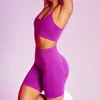 Ny yogalär Womens fitness sätter hög midja tätt träningsdräkter andningsbara yttre slitage som kör sportkläder