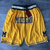 Short de basket-ball Mitchell Ness Pocket Pants Big Face Retro Authentique Zipper Sweatpant Pantalones Cortos Baloncesto