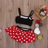 EST Baby Children Girls Bikini Set Bow 물체도 DOT 2 피스 수영복 수영복 0 5 년 유아 어린이 소녀 여름 수영복 220530