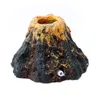 1PCS Aquarium Volcano Shape & Air Bubble Stone Oxygen Pump Fish Tank Ornament Fish Aquatic Supplies Decorations Pet Decor272Q