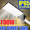 100W LED Sokak Lambası Taşkın Işığı AC 220V Sel IŞIK IP65 Su geçirmez dış ışıklar 50W LED Duvar Lampara Avlu Aydınlatma 240V Taşkın Işığı