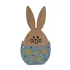 Party Decoration Wood Ornament Easter Decorations for Home Living Room Kids Animal Ornament Toy Gift Party Partyparty