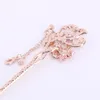 Chinese Retro Style Long Tassels Metal Hair Sticks Hairpin Pearl Hair Pins Clip Flower Hair Chopsticks Wedding Party Headwear