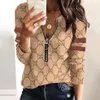 T Shirt designer clothes women Fashionable TShirt High-Quality Temperament All-Match Stand Collar Neck Ice silk Small Shirt Was Thin Jacquard Knitted Top Tees