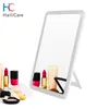 Pekskärm Makeup Mirror med LED -lampor Professional Vanity Cosmetic Justerbar 180 Roterande uppladdningsbar Tabell 220509