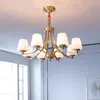 Kolye Lambalar Avize Modern Goldendecoration Chandeliers Tavan Oturma Odası Yatak Odası Yemek E14 Siyah/Altın Demir Aydınlatma Fikstür