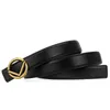 Many kinds of style Mens and women Designer Belts high end luxury belt for women Women's Thin f Brand Round Smooth Buckle Head Layer American and Europe Style