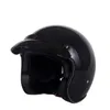 Motorcykelhjälmar Electric Bicycle Helmet Open Face Dark Lens Män Kvinnor Scooter Motorcykel Moto Bike XS Size