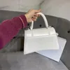 Bolsos de diseñador de alta calidad Bolsos de dama Bolsos de hombro Bolsos de moda Cuerpo cruzado Media luna Patrón de cocodrilo de lujo Bolso retro de cuero genuino Bolso con asa clásica