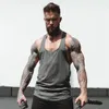 Sleeveless Gym Tank Men Running Shirt Summer Vest Breathable Muscle Mens Tops Workout Fitness T Sport 220622