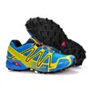 Sapatos Sapatos Caminhada Tênis Esportes Corredor Ao Ar Livre Jogging Preto Verde Rosa Cinza Com Box Solomon Speed Cross 3