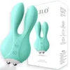 NXY Vibratoren Lele Elektroschock Kaninchen Vibration Masturbationsgerät zweiter gefälschter Penis erwachsene weibliche Sexprodukte 0226