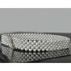 Ceintures Unique perle diamant ceinture femmes mode brillant large femme jean robe ceinture marque Design 2022 ceintures