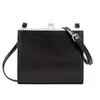 Evening Bags Casual Clip Bag Women Messenger PU Leather Black 2022 Lady Shoulder Crossbody Brands All-match Tote Ins Purse Sac