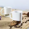 Sublimation Kreative 8oz Kaffeetasse Keks Keks Dessert Tasche Nachmittagstee Tassen Keramik Party Tassen Kaffee Milch Trinkgeschirr