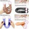 Nxy Dildos Dongs Handheld Masturbator Female Sm Les Simulation Dummy Penis Private Place Sex Toys for Women Easy Clean Adult Tool 220511